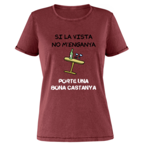 Camiseta "Si la vista no m'enganya"