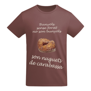 Camiseta "Bunyols"