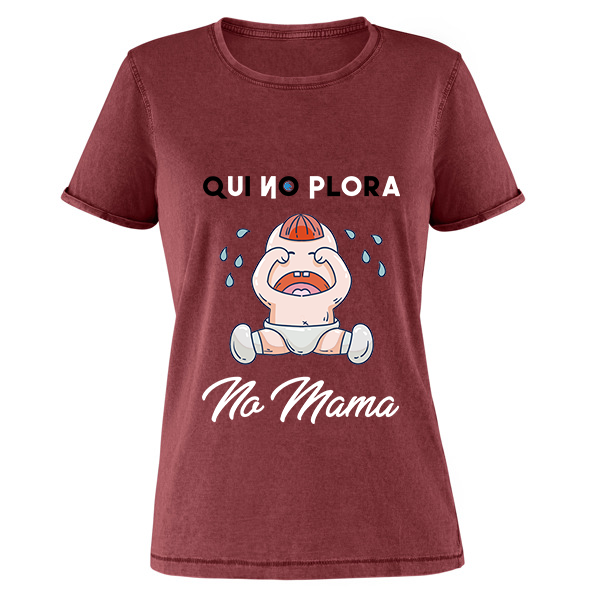 Camiseta "Qui no plora no mama" - Imagen 7
