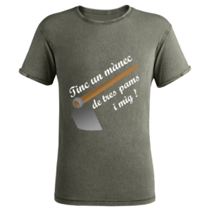 Camiseta "Mànec de 3 pams"
