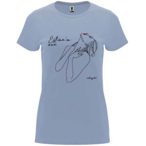 Camiseta Valenardat " Estima'm nua" - 2XL, AZUL ZEN