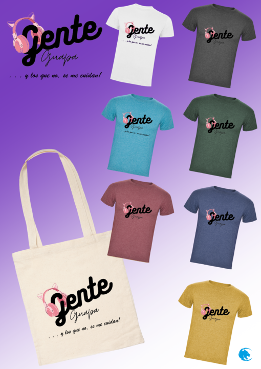 GENTE GUAPA. PACK MERCHANDISING